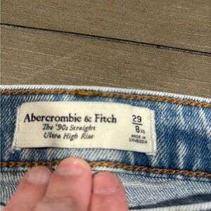 Abercrombie & Fitch Blue Denim Jeans